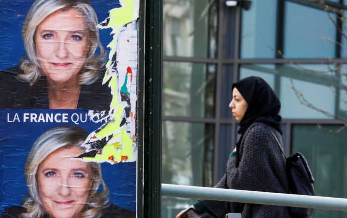 Marine Le Pen y las mujeres