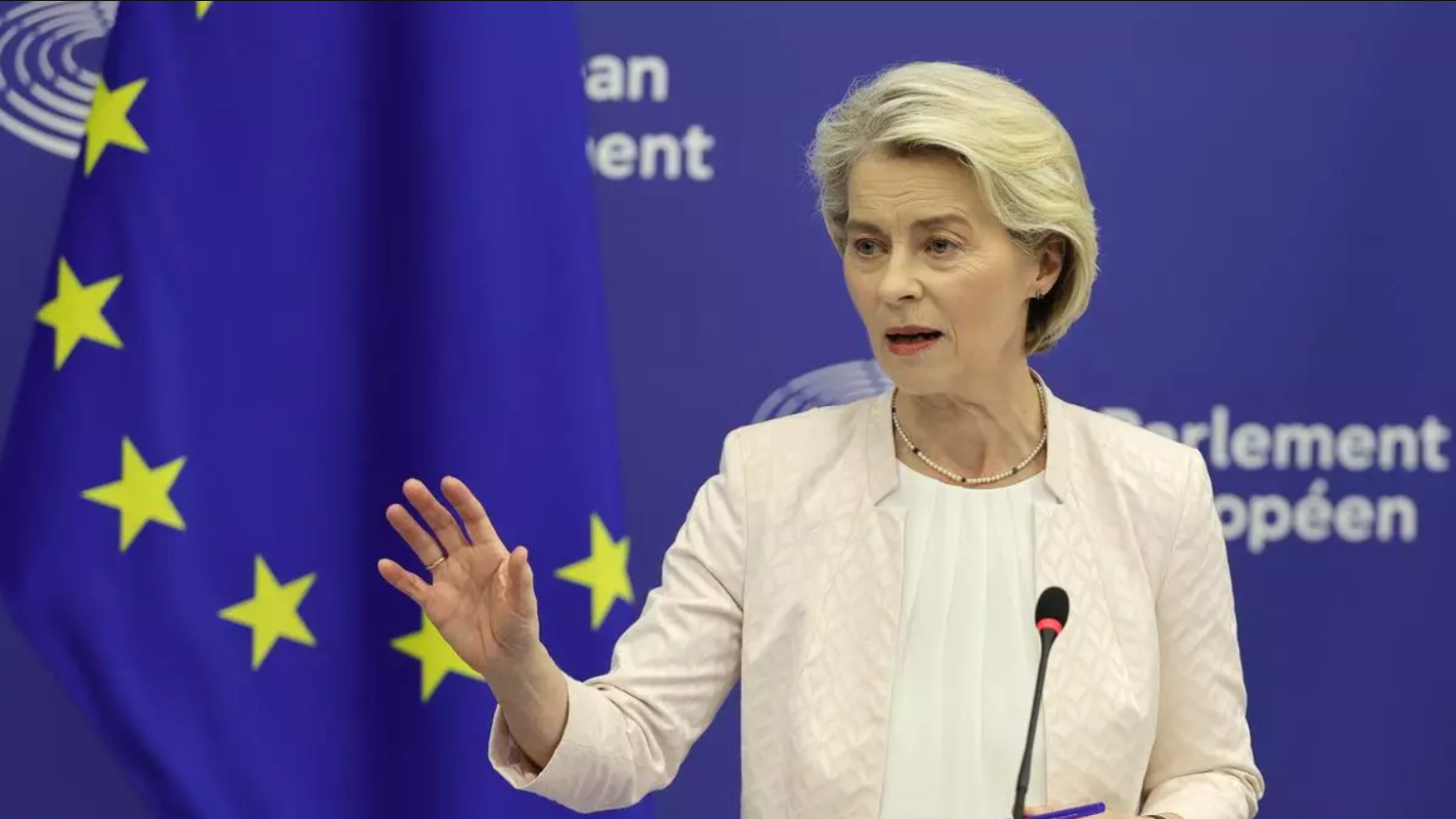 Fotografía de archivo de la presidenta de la Comisión Europea, Ursula von der Leyen. EFE/EPA/RONALD WITTEK