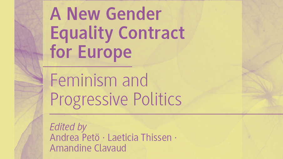 libro ‘A new gender equality contract for Europe’. Este libro de la Foundation for European Progressive Studies (FEPS) y la Fundación Jean-Jaurès y publicado por Palgrave